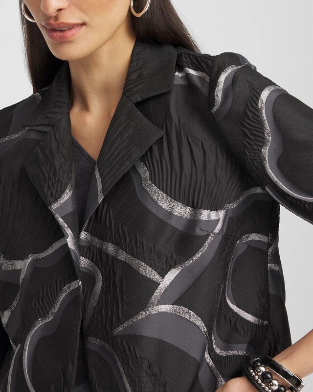 Travelers Retro Jacquard Jacket - image 4